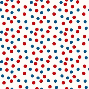 Patriotic Polka Dots