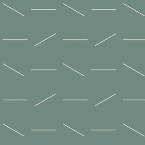 geometric minimal lines - green
