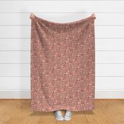 Wild Rose Reverie in Vintage Rose - Large Version