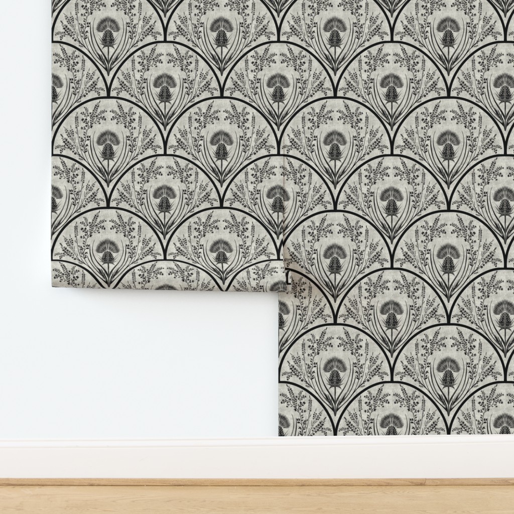 (M) Scottish Thistle: Pride and Wallpaper | Spoonflower