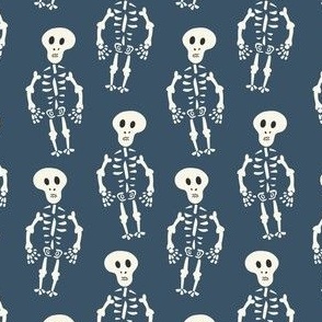 Cute Skeleton (Blue)(Small Scale)(5.25"/6")