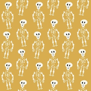 Large Cute Skeleton (Yellow)(12")