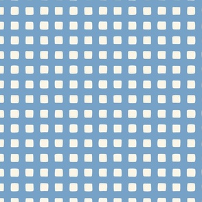Loose Simple Checks (Blue)(Small Scale)(5.25"/6")