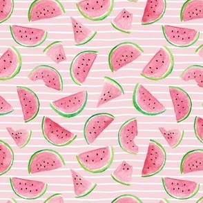 Watermelon Slices (light pink stripes) smaller