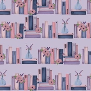Floral Bookshelves for Blossoms and Bibliophiles