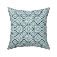 gothic window raster with trellis neutral graphic 2 small blue