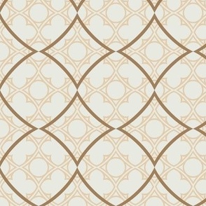 gothic window raster with trellis neutral graphic 1 small brown