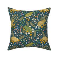 leap year frogs Brezo Art Design - Forest, woodland, leaves, reeds, trending, hand drawn, modern, artistic style design. Dots, circles, Spanish animals. Nature, camping, lake, mountains, town. Spring, summer, fall, camping. 