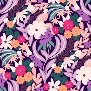 Flat Floral Pattern