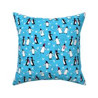 Penguins Puttin' On the Ritz (Turquoise)