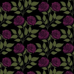 Moody Purple Rose