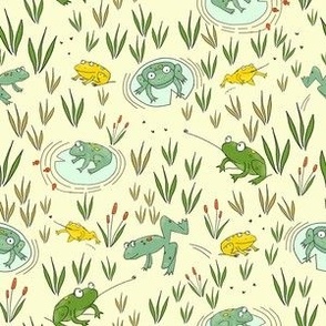 Frogs in a Bog  II