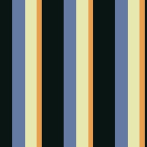 Linear texture stripes pattern with blue and yellow in big scale