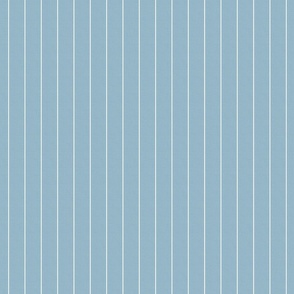 Classic Geometry - Stripes on Vintage Sky Blue / Medium