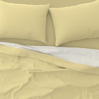 Basic Pastel Lemon Ice Yellow Solid Fabric - Hex code f6e6a8  Coordinate Color