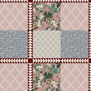 DESIGN 4 - PATTERNED QUILT COLLECTION (SPRING TONES)