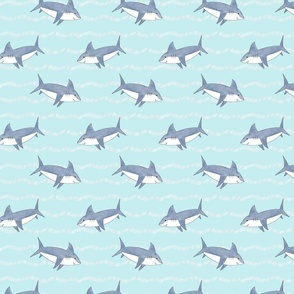Sharks - pattern  jpeg