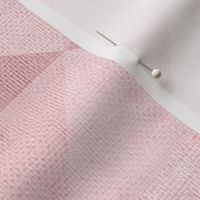 Diamond Geometric Canvas - soft pink 