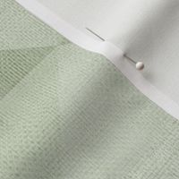 Diamond Geometric Canvas - neutral green 
