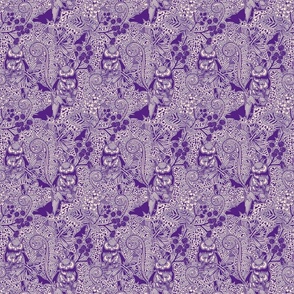 Mini Aesthetic Purple Magic Lace