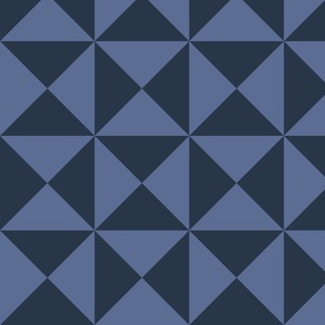 Triangles - Blue Nova Simple