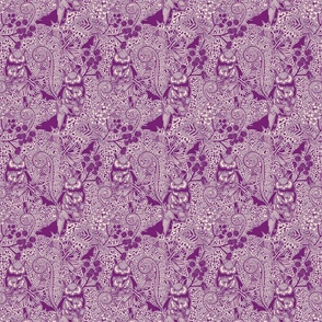 Mini Velour Purple Magic Lace 