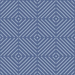 Rustic Tile -  Blue Nova