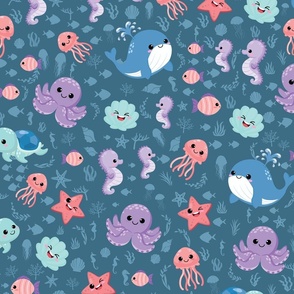 Kawaii Sea Animals