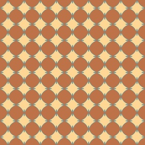 Concave Convex 7 2 Inch ~ yellow ~ tan ~ rust ~ geometric ~ wavy ~ kitchen wallpaper ~ bedroom wallpaper ~ dining room wallpaper