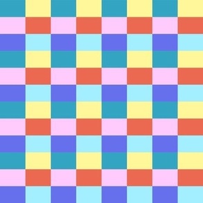 Simple Fruity Colorful Checks