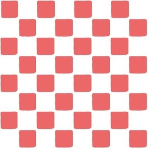 Simple Red and White Checks