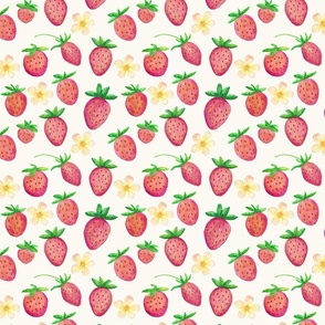 simple strawberries