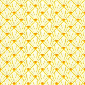 Aurelia - 3337 medium // sunny yellow and white