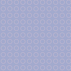 geometric minimal circle - purple