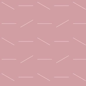 geometric minimal lines - pink