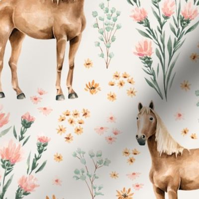 Wild Horse Desert Floral 12 inch