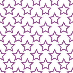Stars Purple, Large Scale