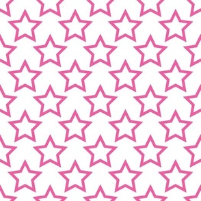 Stars Pink, Large Scale