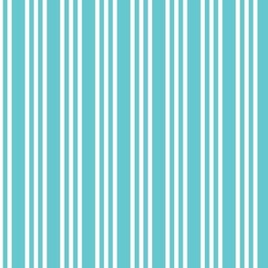 Vertical Stripes Blue, Large Scale
