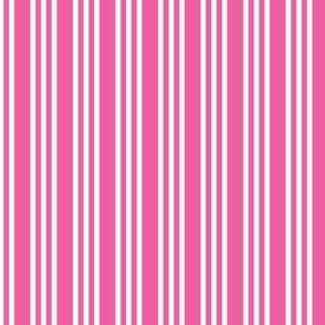 Vertical Stripes Pink, Large Scale