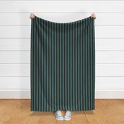 Stripes and Stars Green Teal Black 1 inch stripes