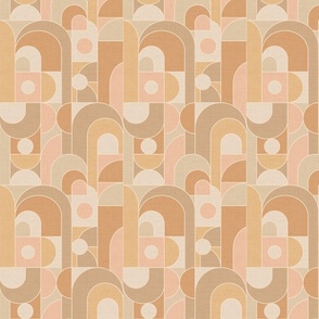 Abstract geometric shapes - neutral colors Small