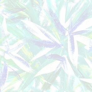 Painterly Palm Leaves
