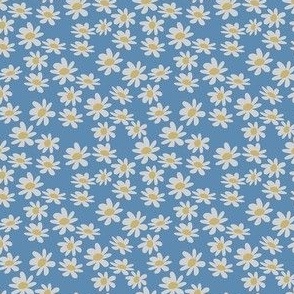 FLORAL 2 daisies 3 in repeat