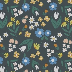 FLORAL 2 hero pattern 6 inch repeat