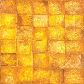 Gold Watercolor Tiles