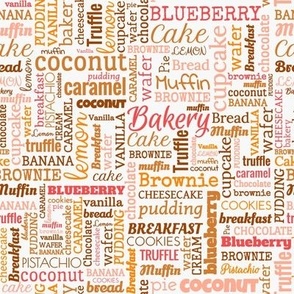 Treats Desserts Names for tablecloths, napkins, aprons, etc