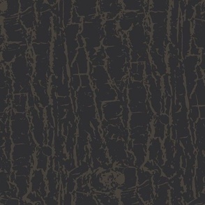 (L) Sophisticated Charcoal Black Tonal Textured Birch Tree Bark Large