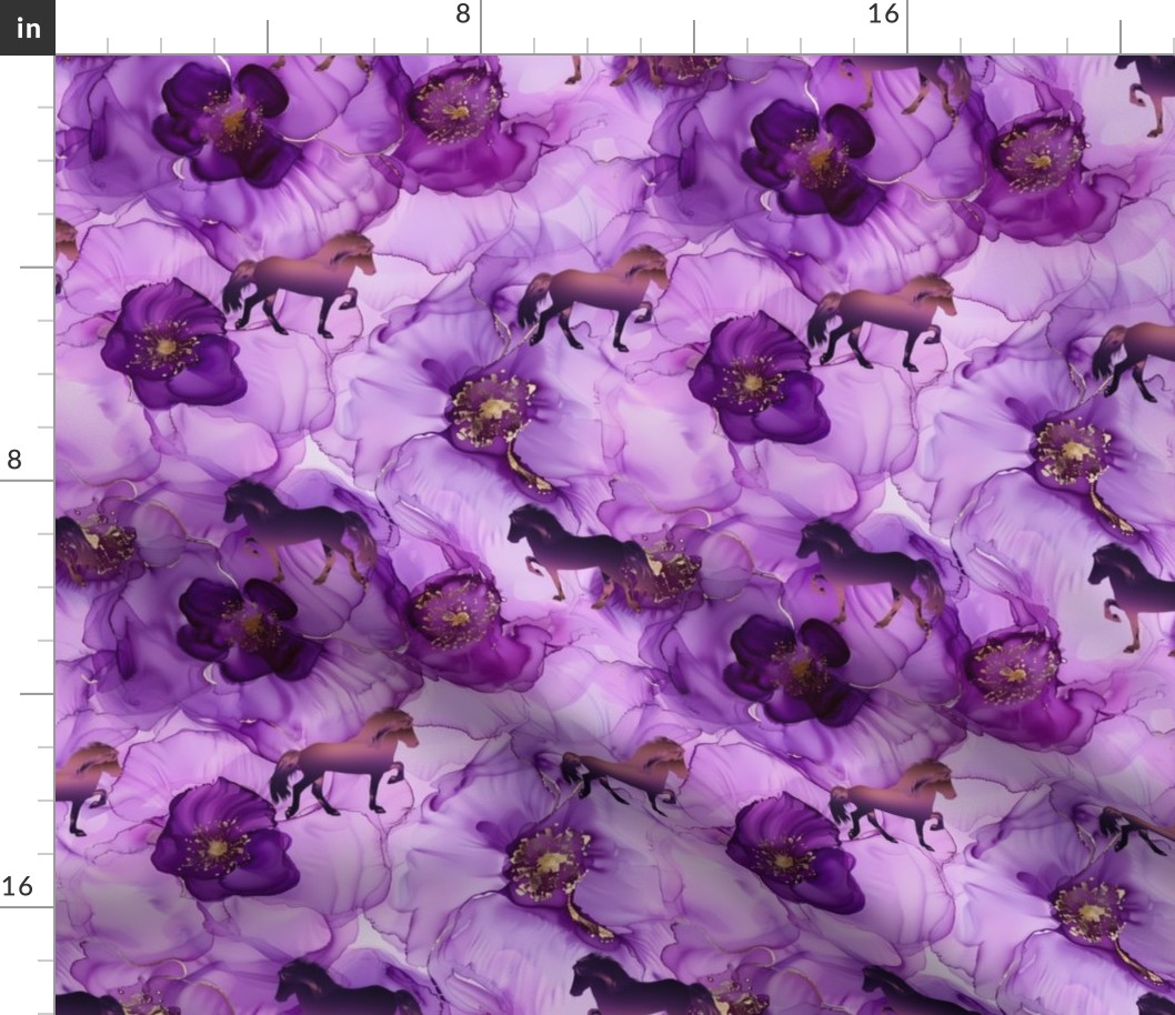 purple icelandic horse - Toelter Flowers 