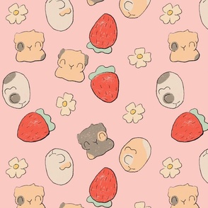 Guinea Pigs and Strawberries